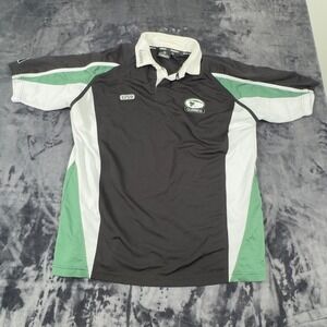 Guinness Rugby Shirt Mens XXL Black Green 1759 Official Merchandise Polo